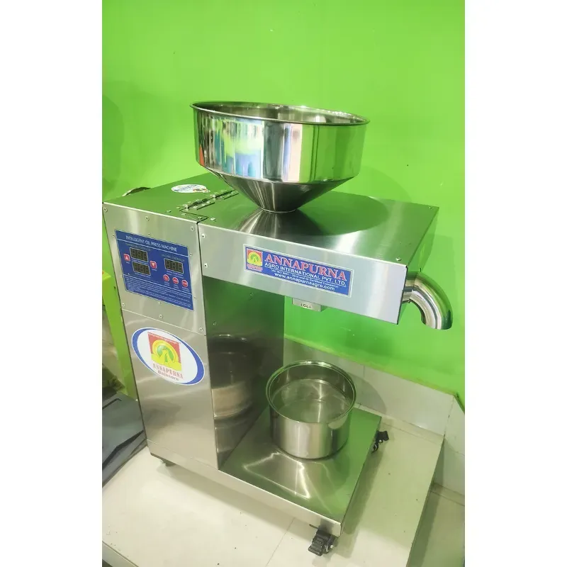 Annapurna 3 HP Oil Extractor Machine, 20 kg/hr Capacity, SS Body