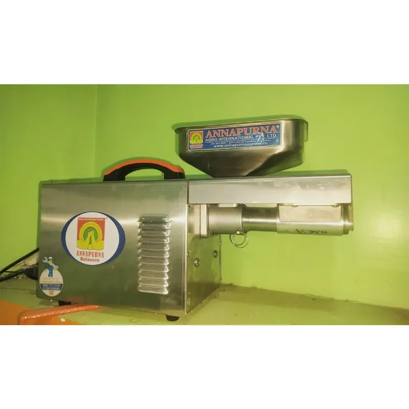 Annapurna 600 W Oil Extractor Machine, 7 to 10 kg/hr Capacity