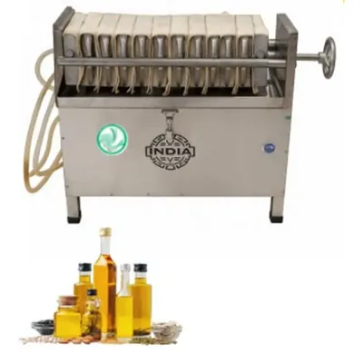Commercial 40 to 42 Litre/hr Oil Filter Machine with 12 Filter Plates