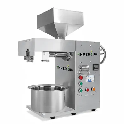Imperium Stainless Steel Oil Press Machine of 2000 W Power & 15 to 20 kg/hr Capacity (IMP-TC-20)
