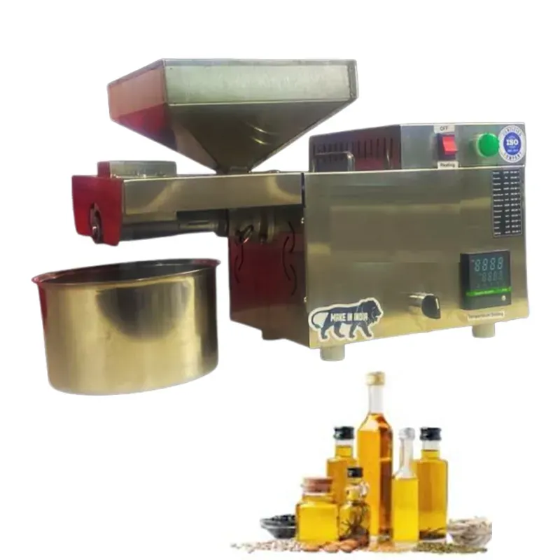 0.53 HP Cold Press Oil Processing Machine, with 6 to 7 kg/hr Capacity