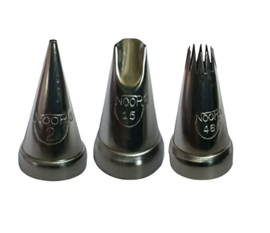 RINKLE TRENDZ Steel Icing Nozzles, Model Series, 15, 2, 46