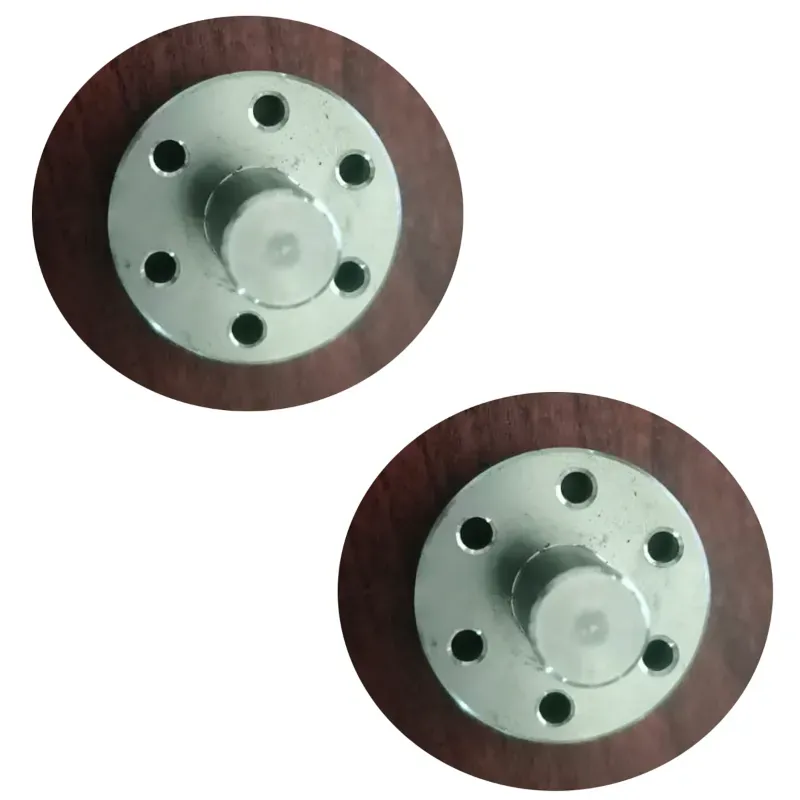 6 Hole Pola Making Die For Rice Corn Puffed Snack Food Extruder Machine (Pack of 2)