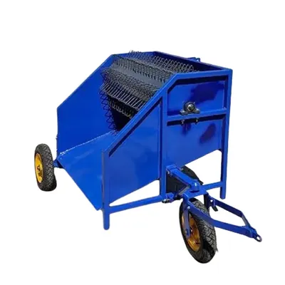 High Capacity Paddy Thresher Machine Without Engine with 200 kg/Hour Output Capacity and 3 Wheels
