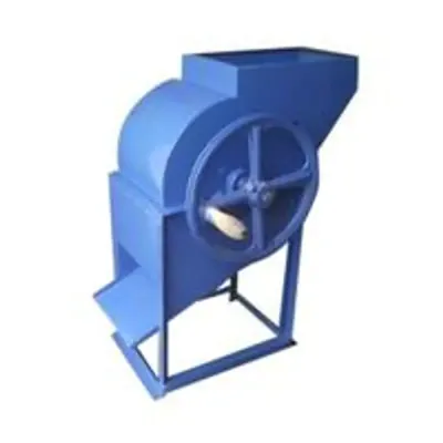 Heavy Duty Hand or Semi Automatic Operated Peanut Shelling Machine, 50 kg/hr, Mild Steel