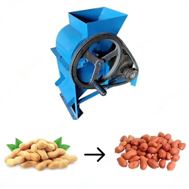 Peanut Shelling/Decorticator Machine with 0.5 HP Motor, 50 kg/Hr