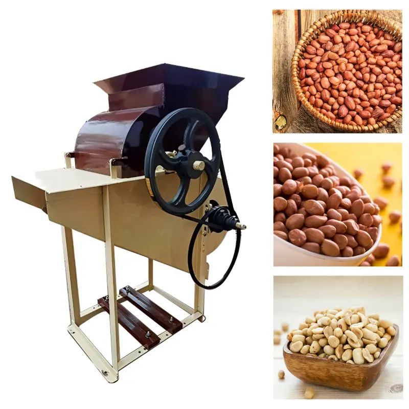Heavy Duty Roasted Peanuts Skin Removing/Decorticator Machine with 1 HP Motor