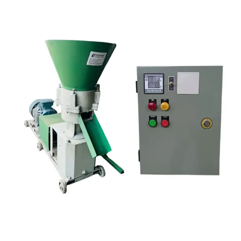 Farmiaze 10 HP Pellet Machine with Electric Panel for Medium-scale Farms, Feed Mills, Biomass Processing Units etc.