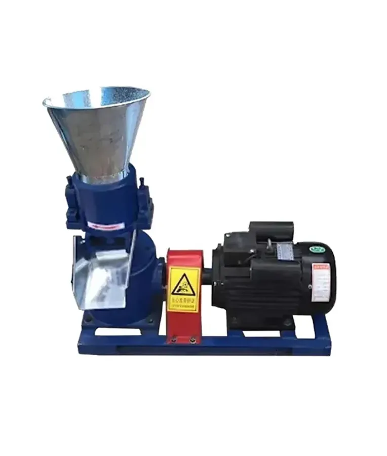 Heavy-Duty 4 HP Single Phase Pellet Machine With Die and 60-80 kg/hr Capacity For Animal Feed