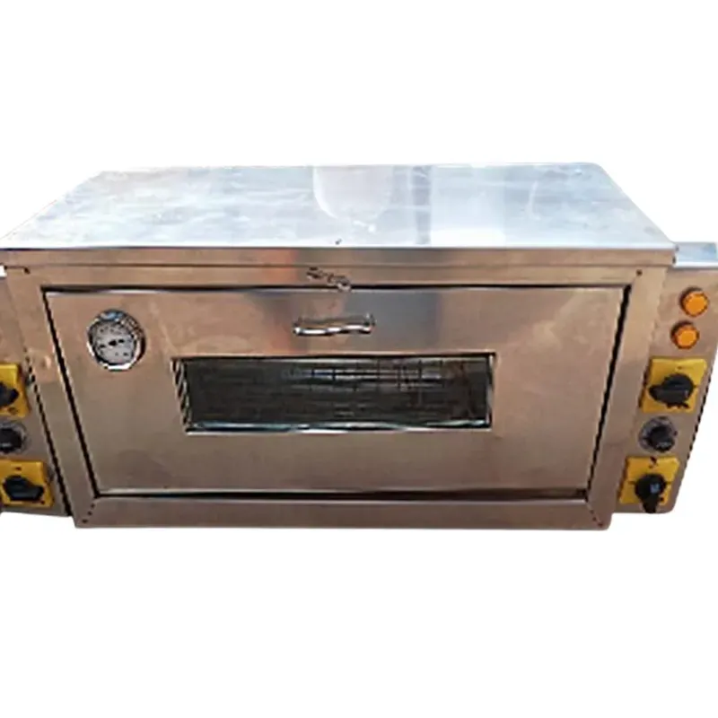 Heavy Duty Stainless Steel 17 x 13 Inch electric Operated Pizza Oven, 2 Pizza of 8 Inch