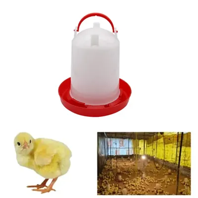 1.5 Litre Drinker With Plastic Body For Poultry Farms (Pack-Set of 10)