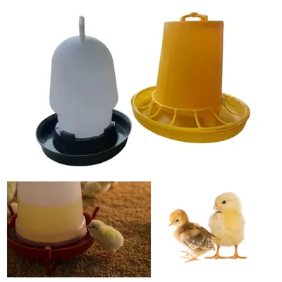 Ndeal 500 g Plastic Hanging Poultry Feeder & Drinker (Pack-1 pc)