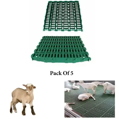 250 kg Capacity Slatted Goat Flooring, 2 x 1 sq. feet Size (Pack-5 pcs)