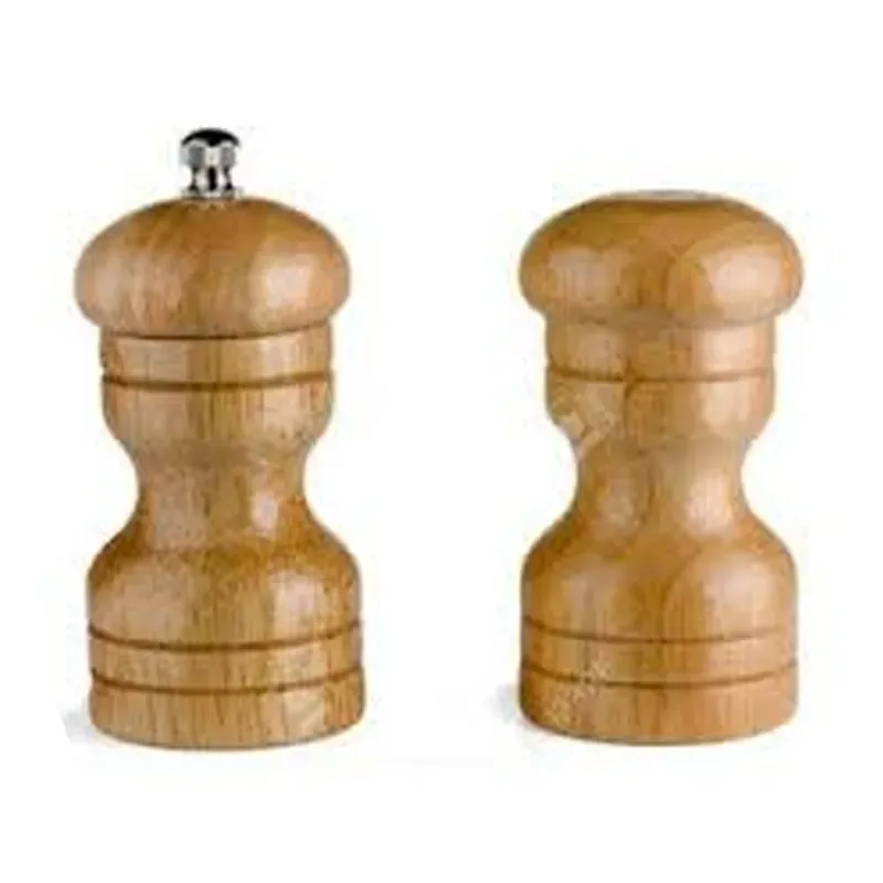Wooden 10 Inch salt pepper Case (Set of 2) for Professional Kitchen Use