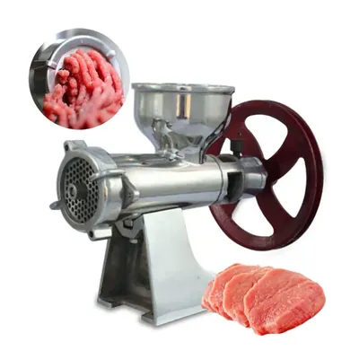 Kalsi Heavy Duty Stainless Steel Power Meat Mincer with 1 HP Motor No.32