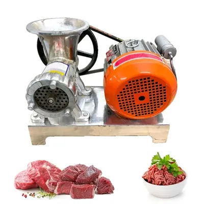 Meat Mincer with 1 HP Motor (No. 32) Capacity 150 kg/Hr