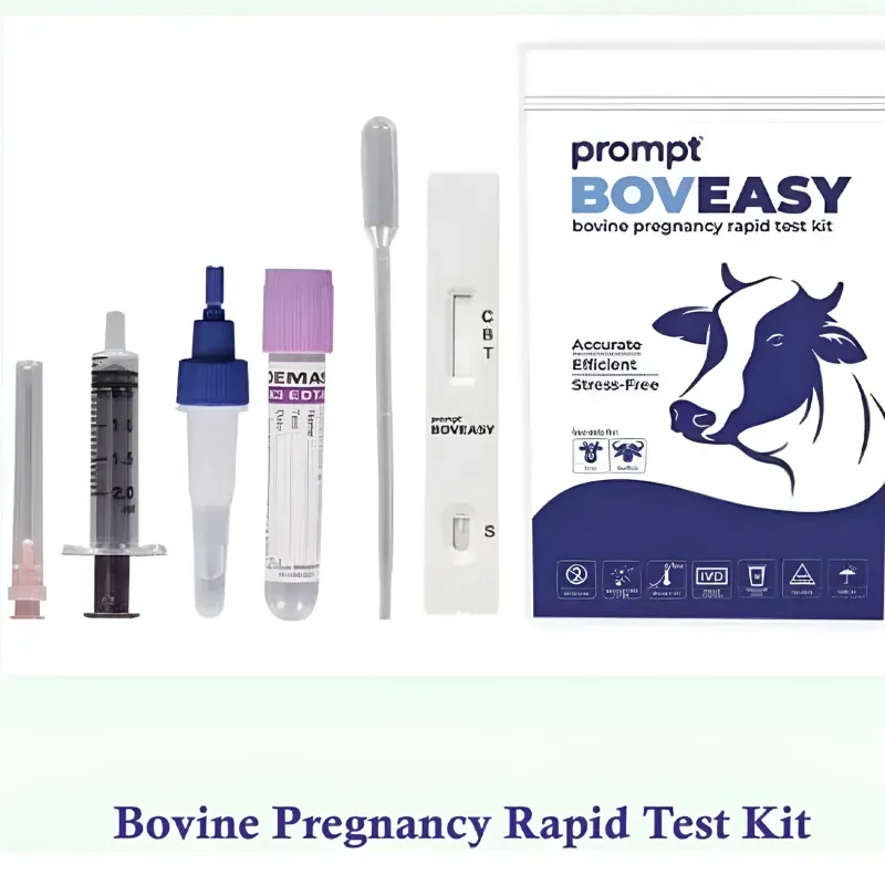 Bovine Pregnancy Rapid Test Kit with Plastic Body For Cattle