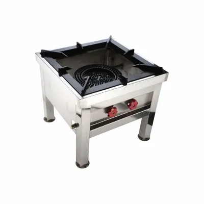 20 x 20 x 18 Inch Double Ring Biryani Bhatti With Stainless Steel Body
