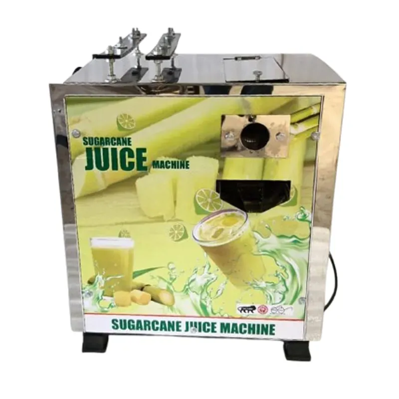 4 Rollers Sugarcane Juicer Machine without Engine and Stainless Steel Body