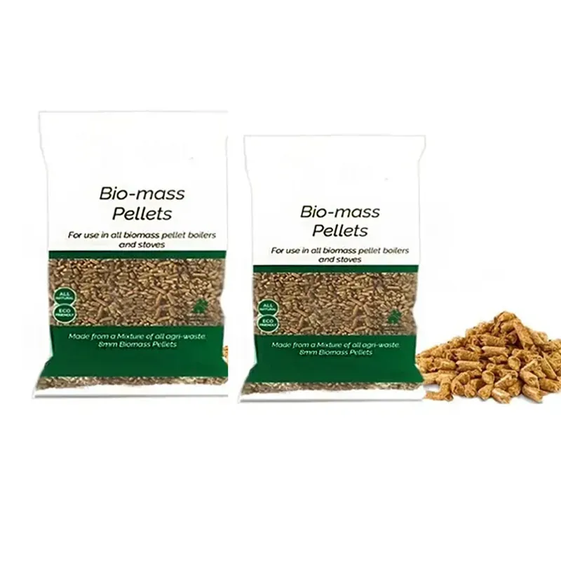 Biomass Wood Pellets for Multi Fuel Stoves, 6-8 mm Thick for Bio-mass Stoves and Multi fuel Stoves (Pack-Pack of 2) (Weight 5 kg)