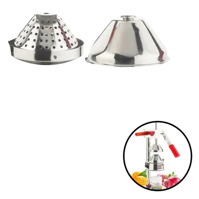 MICROACTIVE ® Combo set of Strainer & Cup for Hand Press Juicer Machine