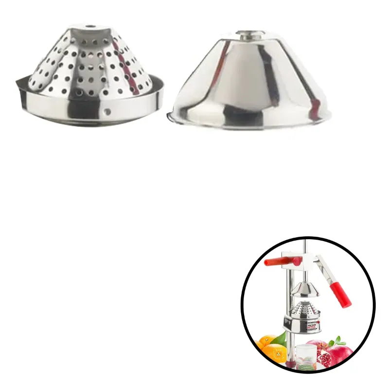 MICROACTIVE ® Combo set of Strainer & Cup for Hand Press Juicer Machine
