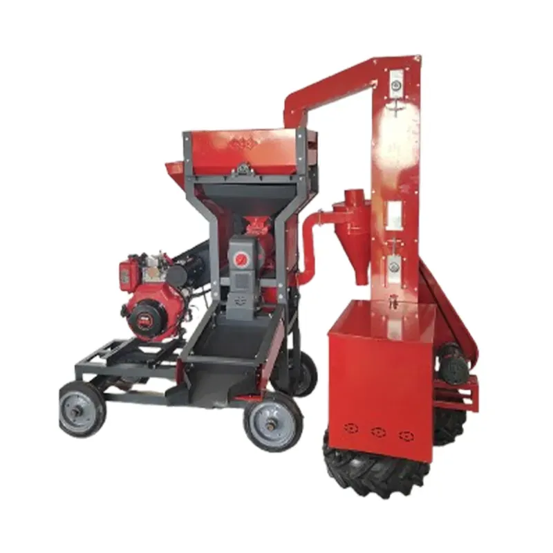6n70 Pro Max Rice Mill Machine With Elevator and Grader, With 195 Diesel Engine