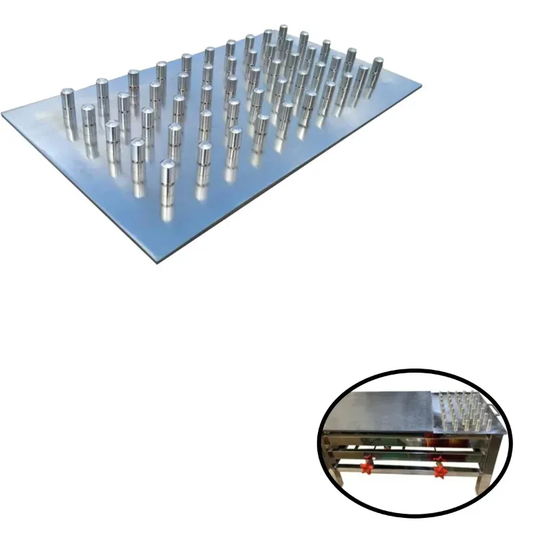 10 x 15 Inch Stainless Steel Puffer Plate for Chapati Bhatti