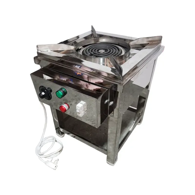 4000 W Electric Operated Chulha, Stainless Steel Body