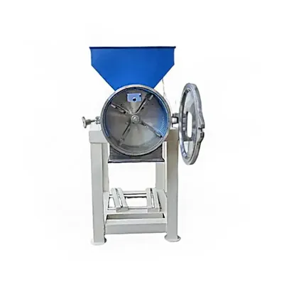 AMAR Commercial Semi Automatic Pedestal Model Pulverizer Machine for 3 HP Motor Setup with 20-25 kg/hr Grinding Capacity