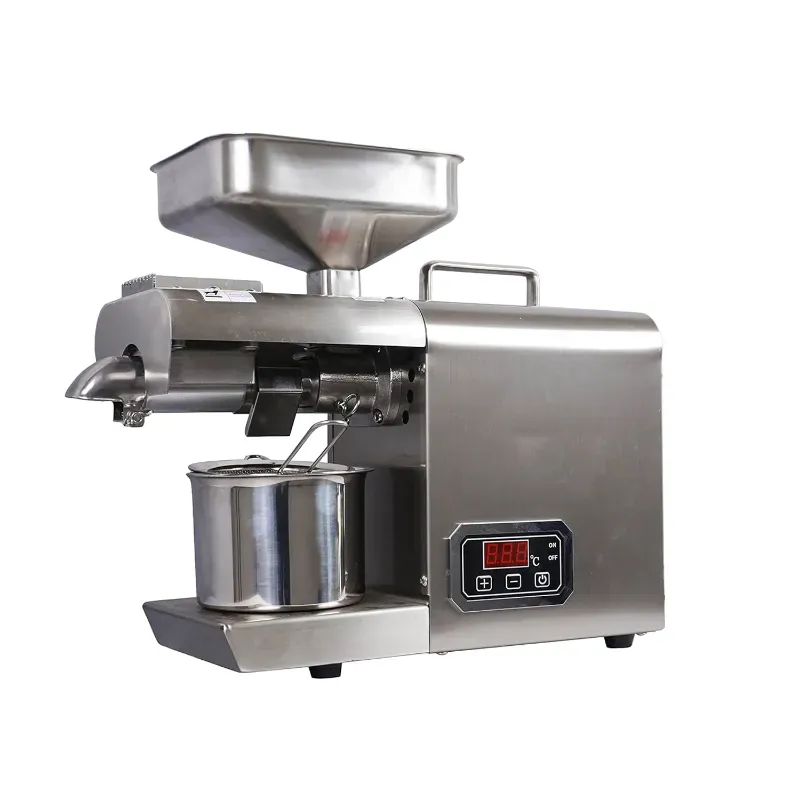 Imperium Domestic IMP-06TC Stainless Steel Oil Press Machine/Expeller, Capacity 3-6 kg/hr with Free Accessories