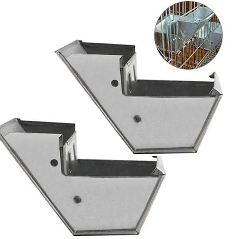 2 pcs Rabbit Feeder Boxes for Easy Accessibility of Food