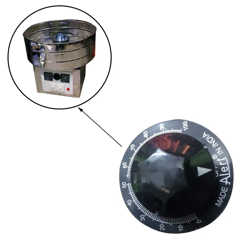 Emergency Regulator for Commercial Cotton Candy Machine Square Body