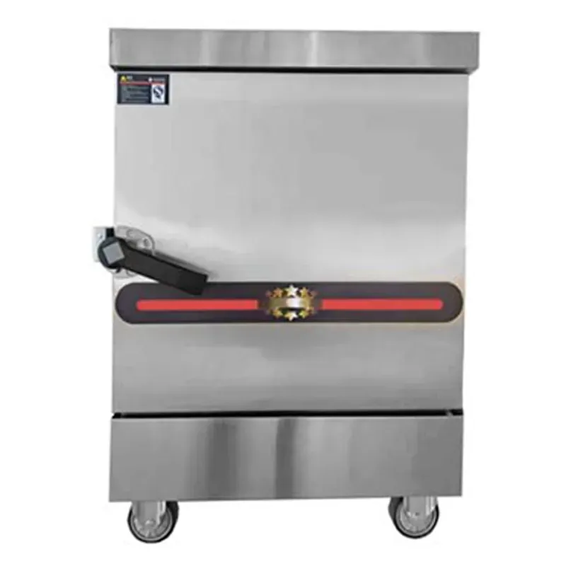 4 Tray Gas Operated Rice Cooking Machine