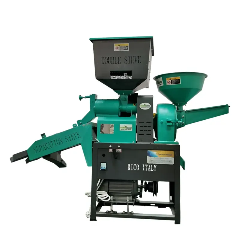 AIVA ITALY 4 in 1 Rice/Flour Mill Machine with 3 HP Motor, RI DYNA