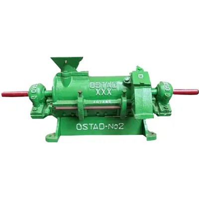 High-Powered 20 HP OSTAD NO.2 Rice Huller Machine For Large-Scale Without Motor
