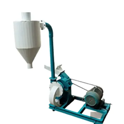Rice Husk Grinding Machine with 7.5 HP Motor For Rice Husk into a Finer Powder