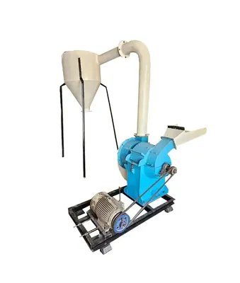 Rice Husk Grinding Machine with 15 HP Motor For Medium to Large-Scale Operations