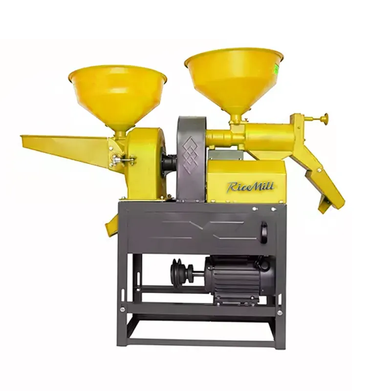 3 HP Rice Milling Machine with Grinder, 200 kg/hr (Motor Included)