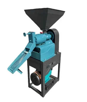 2.5 HP Rice Mill Machine With Crompton Motor, 110-130 kg/hr Capacity