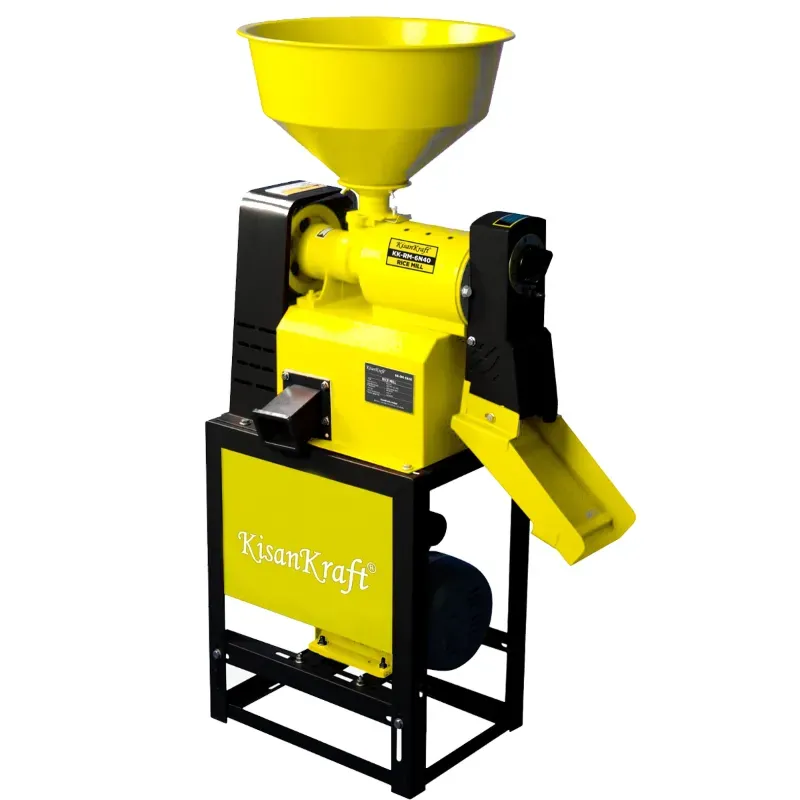 KisanKraft 2.5 HP Rice Mill KK-RM-6N40, 60 to 80 kg/hr