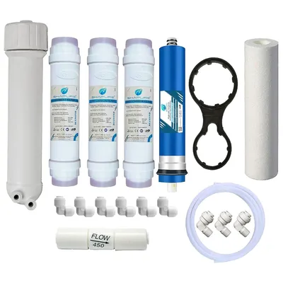 Shapure Ro Service Kit With Membrane & Filter For Water Purifier All Type (Yearly Kit Pack Of 11)