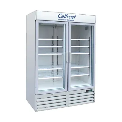 Celfrost 1078 Litre Double Door Upright Showcase Freezer, NFG 1000AG