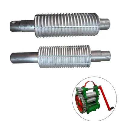 Cast Iron Up and Down Roller Set for Manual Sugarcane Juicer Machine