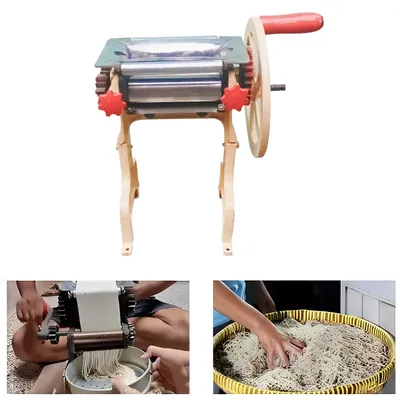 Hand Operated 4 Inch Noodles Making Machine with Wheel