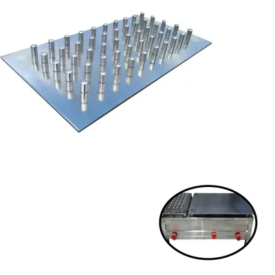 12 x 24 Inch Stainless Steel Puffer Plate for Chapati Bhatti