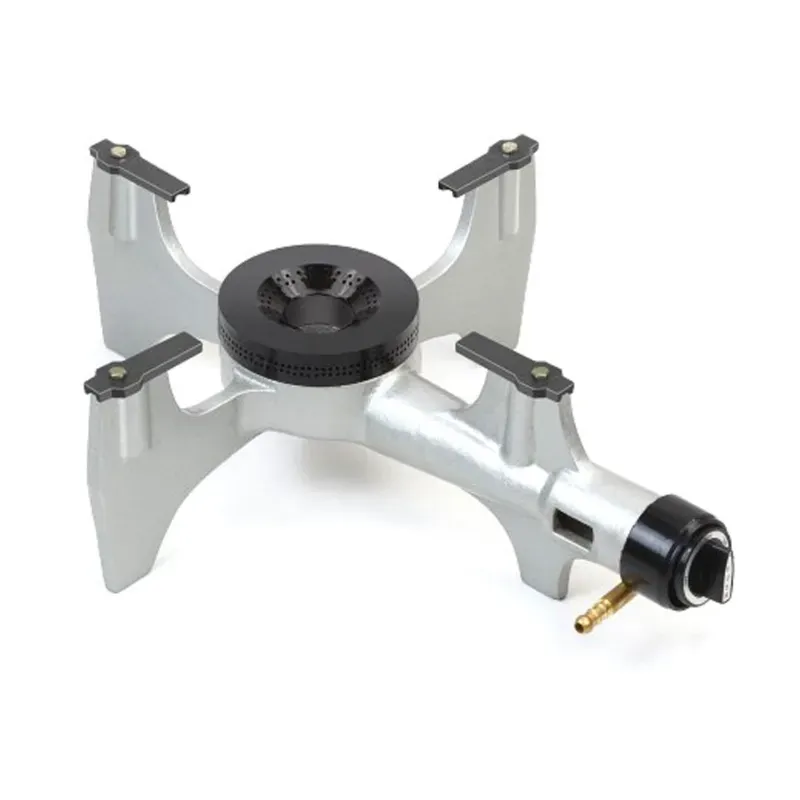 4 Legs Low Pressure Burner with 110 mm Burner Dia and 3/8 Valve for Commercial