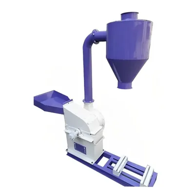Heavy Duty 6 x 12 Inch Blower Type Flour Mill/Pulverizer Machine/Masala Grinder With 5 HP Motor