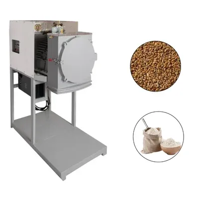 Imperium 10 HP Heavy Duty SS Commercial Flour Mill/Pulverizer Machine, Three Phase