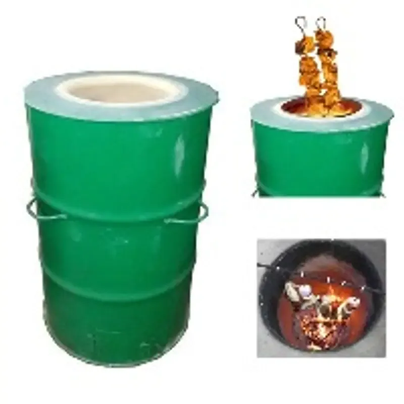 Commercial Round Shape Charcoal Tandoor MS Body (Size-23/30 Inch)